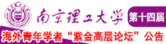 屄屄视频在线南京理工大学第十四届海外青年学者紫金论坛诚邀海内外英才！